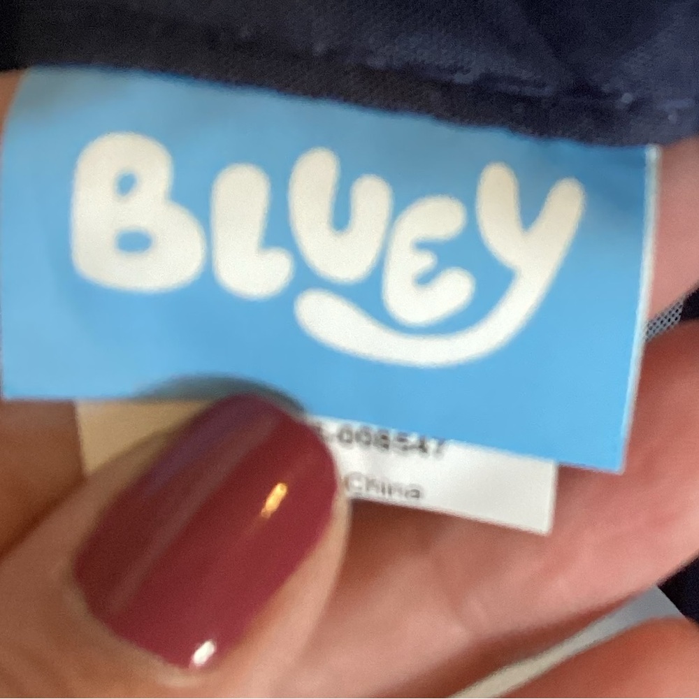 Berkshire Fashions Kids Cap with Bluey Logo and Embroidered Bluey and Bingo  NWT - Picture 7 of 8